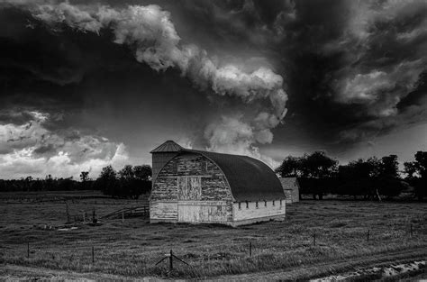 Dark Clouds Over The Farm Photograph By Mountain Dreams Fine Art America