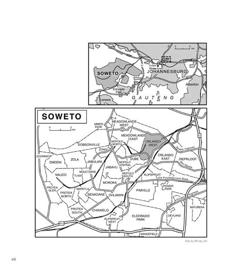 Map Orlando West Soweto