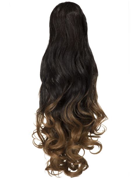 Curly Claw Clip Dip Dye Ponytail Hair Products Koko Hair
