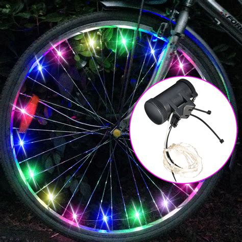 Image Bike Spoke Wheel Lights Bicycle Led Tire Rim Safety Lights