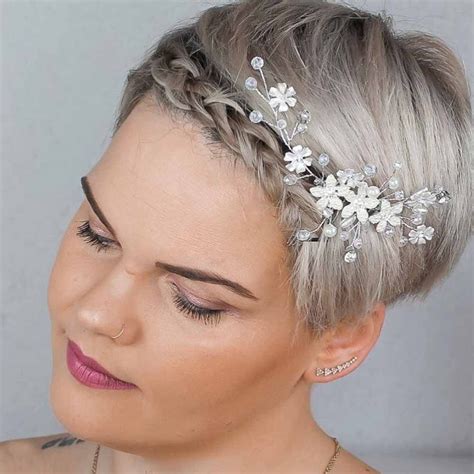 Acconciature Capelli Corti Cerimonie Best Wedding Hairstyles Pixie