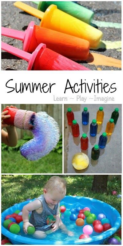 Summer Activities For Kids ~ Learn Play Imagine