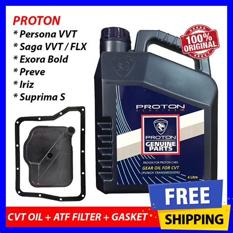 Tukar fuel filter proton saga flx/blm/sv. PROTON CVT OIL ATF + AUTO FILTER KIT - Perspna VVT / Saga ...