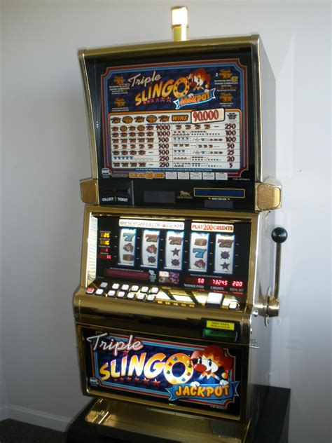 Maybe you would like to learn more about one of these? IGT TRIPLE SLINGO JACKPOT FIVE REEL S2000 SLOT MACHINE For ...