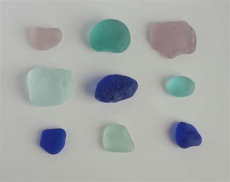 Sea Glass Art Nova Scotia Beautiful Blue Sea Glass Collection