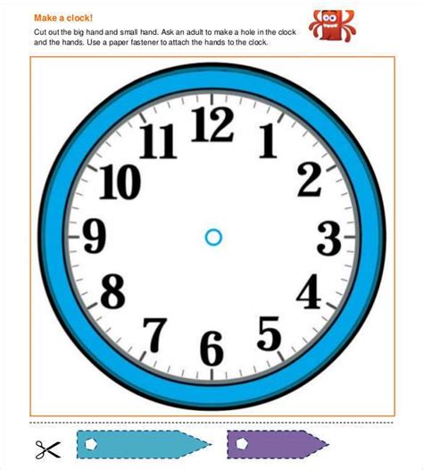 Make A Clock Printable