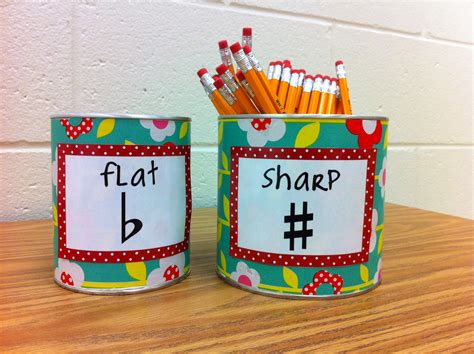 You'll need a flexible one! Music Class Pencil Container Labels - FREE PRINTABLE!