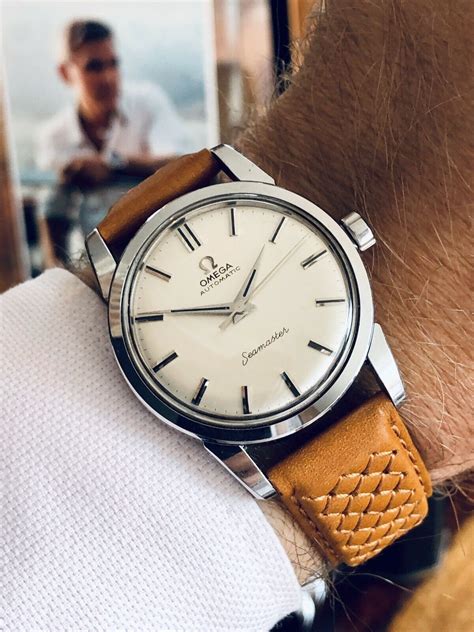 Omega Automatic Seamaster 1958 Mens Vintage Stainless Steel Calibre 501 ...