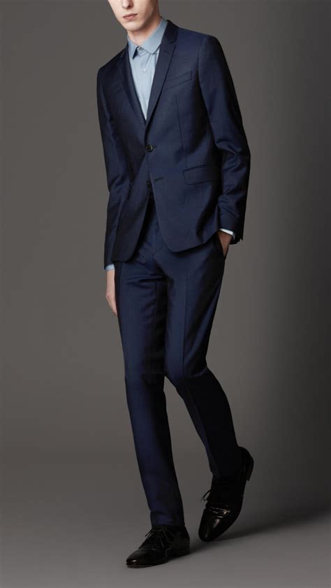 Mix and match men's pants and sports coats to find a perfectly suitable look for any occasion. Burberry Slim Fit Suit in Blue for Men (navy) | Lyst