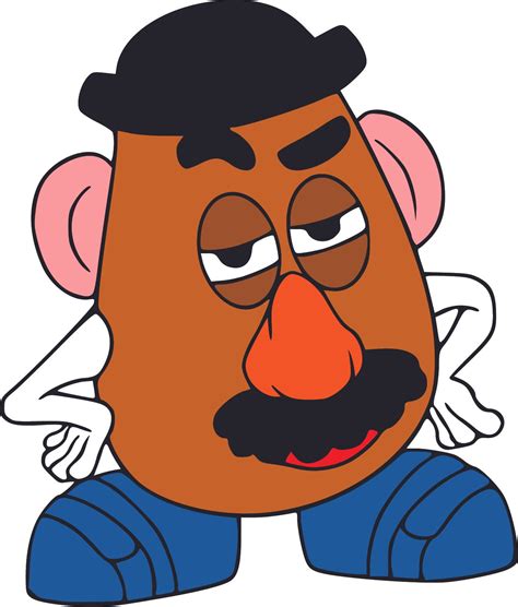 Cartoon Mr Potato Head