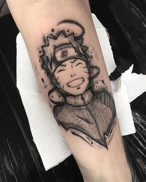 Naruto Tattoo Tatuagem Anime Em 2020 Tatuagem Naruto Uzumaki