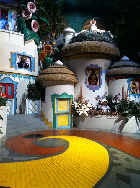 Munchkinland From The Wizard Of Oz Scene At The Great Movie Ride At