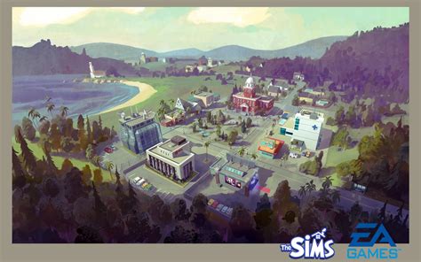 The Sims 4 Concept Art By David Le Merrer