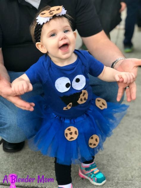 Diy Cookie Monster Costume For Baby Girl Its Shanaka