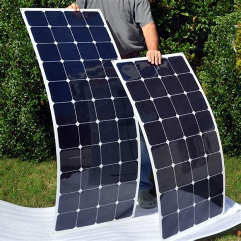 Flexible Monocrystalline Solar Panel 120w Flex 120 Leading Edge