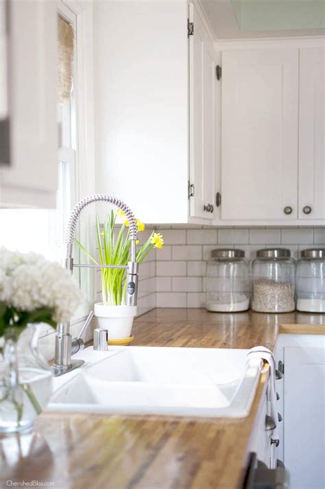 Tips For A Budget Friendly Kitchen Makeover From Cherished Bliss