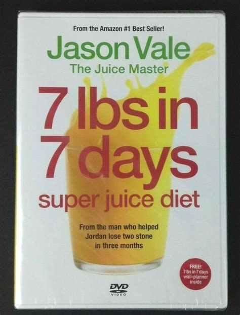 Jason Vale The Juice Master 7 Lbs In 7 Days Super Juice Diet