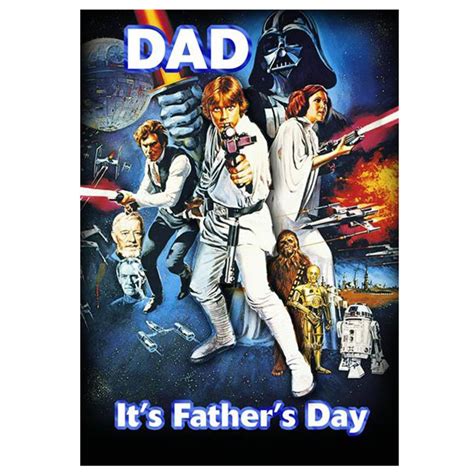 Dad Star Wars Fathers Day Card 25502312 Character Brands