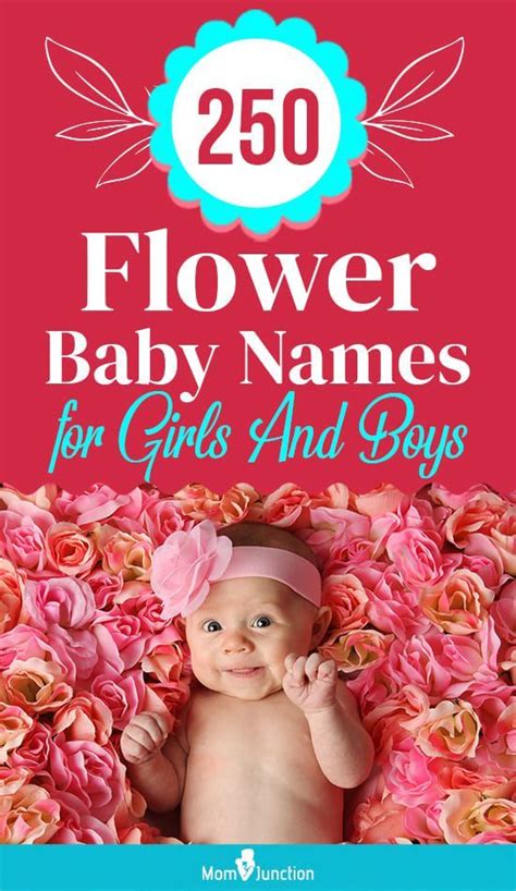 Gorgeous Flower Names For Girlsunique Flower Names For Boys Flower