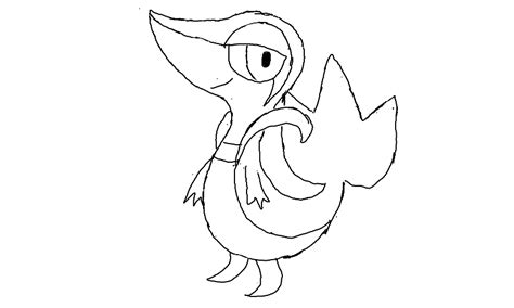 Colors Live Snivy Coloring Page By Awsmabbey1833