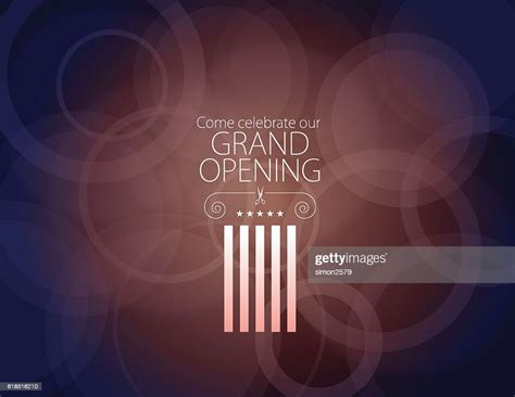 Grand Opening Luxurious Invitation Card High Res Vector Graphic Getty