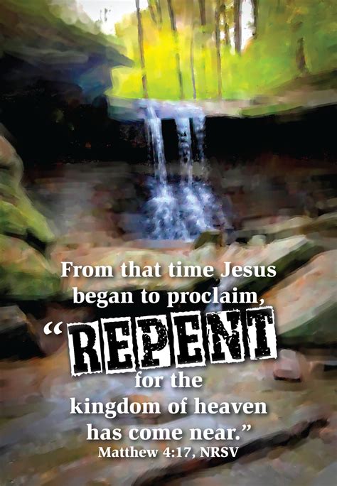 Repent For The Kingdom Of God Is Near Matthew 31 3 417 69 10