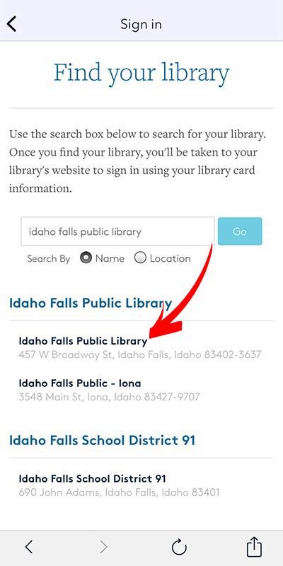 Overdrive Idaho Falls Public Library