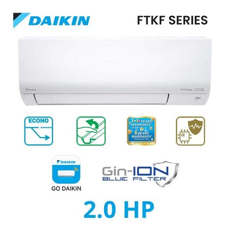 Buy Daikin FTKF Series 2 0 HP AC FTKF50BAV1MF At Best Price