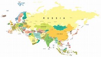 Europe And Asia Map - Share Map