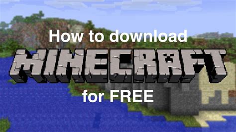 How To Download Minecraft For Free Macwindows Youtube