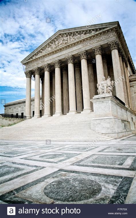 The Supreme Court Building In Washington Dc Stock Photo Alamy