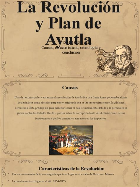 La Revolución De Ayutla Pdf México Independiente Gobierno