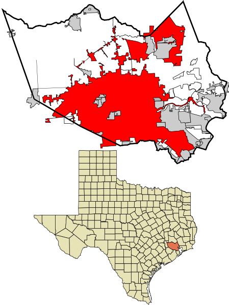 ملفharris County Texas Incorporated And Unincorporated Areas Houston