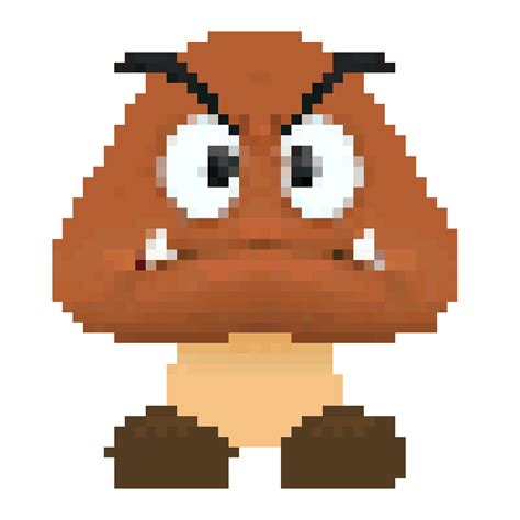 This Goomba Is A Very Mad One Go Goomba Go Epic Characters Goomba