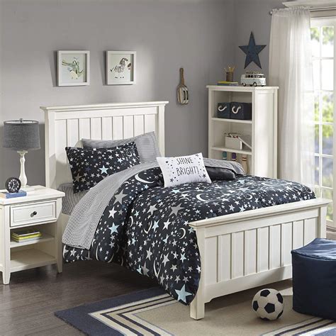 Shop our best selection of girls bedding to reflect your style and inspire their imagination. JLA Home INC Mi Zone Kids Starry Night Twin Comforter Sets ...