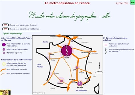 Qu Est Ce Que La Metropolisation - La métropolisation en France