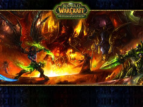 Download World Of Warcraft Video Game World Of Warcraft The Burning