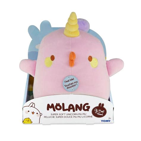 Molang Super Soft Plush Unicorn Piu Piu Official Kawaii Plush