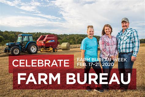 County Farm Bureaus To Celebrate Farm Bureau Week Feb 1721 Oklahoma Farm Bureau