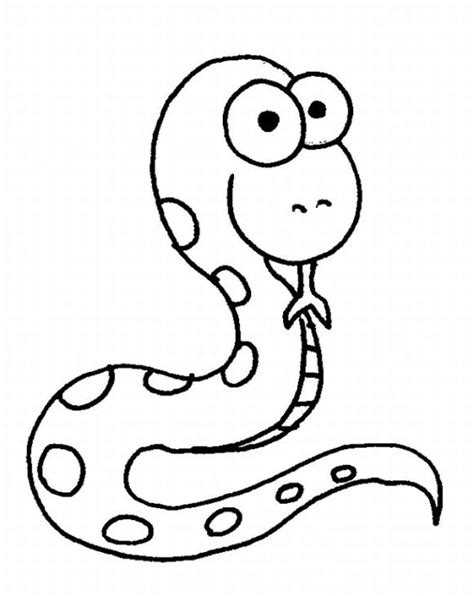 Coloring pages are learning activity for kids, this website have coloring pictures for print and color. Cute Snake Coloring Page | Clipart Panda - Free Clipart Images
