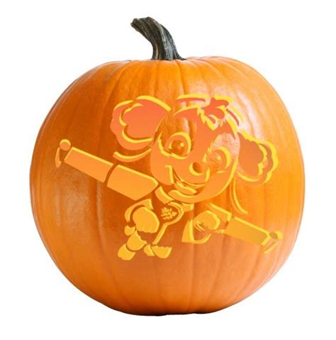 Skye Paw Patrol Pumpkin Carving Stencil Ultimate Pumpkin Stencils