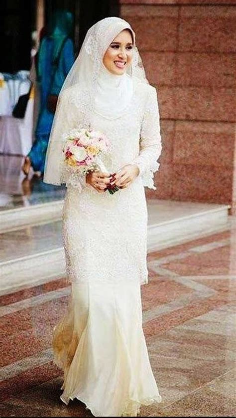 Model Gaun Pengantin Muslim Sederhana Ragam Muslim