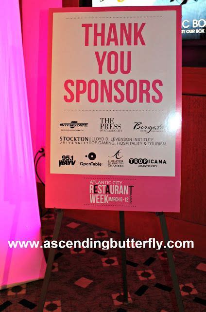 A Sign That Says Thank You Sponsors In Front Of A Pink Background With