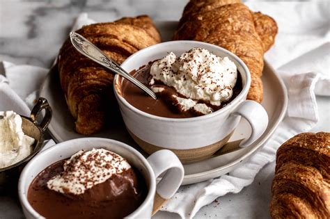 French Hot Chocolate Cooking With Cocktail Rings