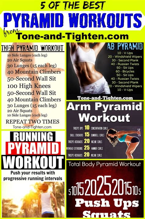 The following plan is not easy. Weekly Workout Plan - One Week of Pyramid Workouts - All ...
