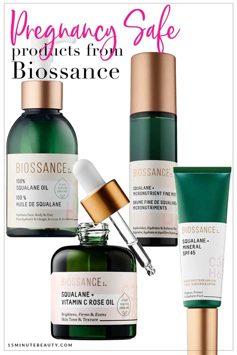 Pregnancy Safe Pregnancy Skincare Products From Biossance Beauty Hacks Skincare Safe Skincare