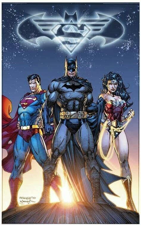 Trio De Heroes Cómics Personajes Comic Y Marvel Cómics
