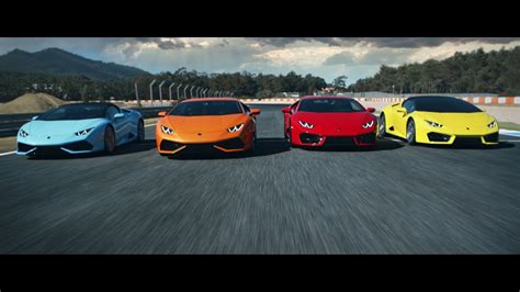 Watch Epic Lamborghini Commercial Featuring All Their Huracan Models