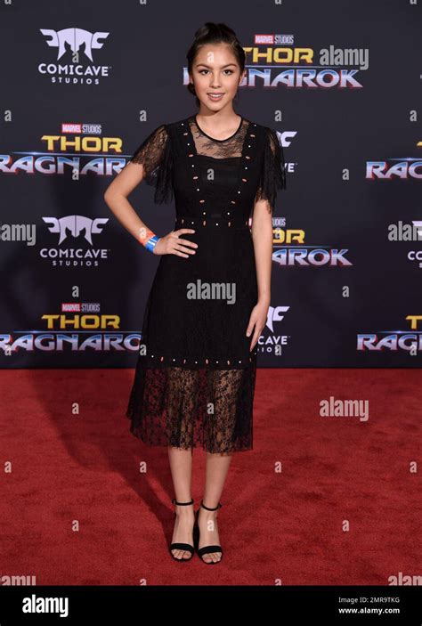 Olivia Rodrigo Arrives At The World Premiere Of Thor Ragnarok At The