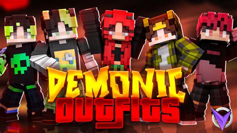 Demonic Outfits By Team Visionary Minecraft Skin Pack Minecraft